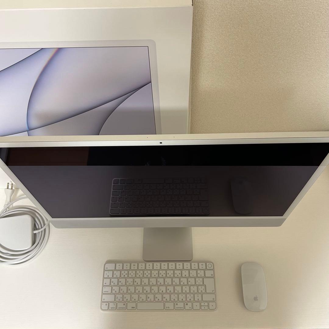 【美品】iMac 24インチ M1 2021 メモリ16GB SSD512GB