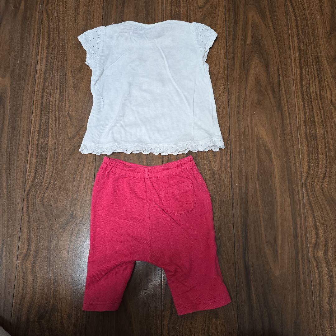 ファミリア　Tシャツ　パンツ　ワンピース　90　半袖　女の子　セット　まとめ売り