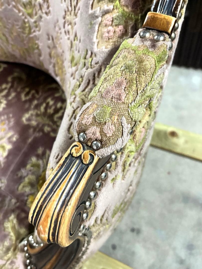 N2269 ドマーニ ルイXV 1人掛けソファ シングルソファ