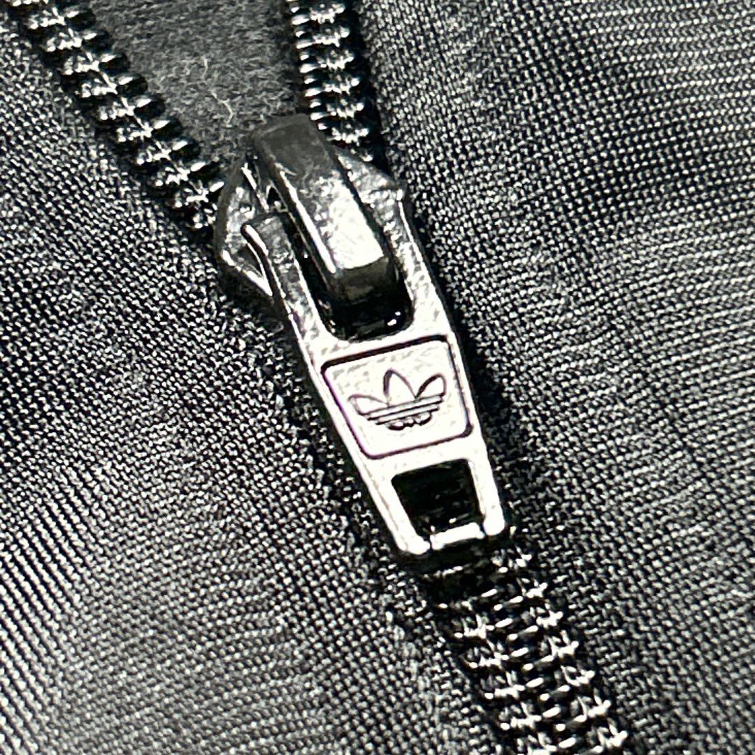極美品 アディダス ファイヤーバード トラックジャケット 黒　白　2XL ロゴ