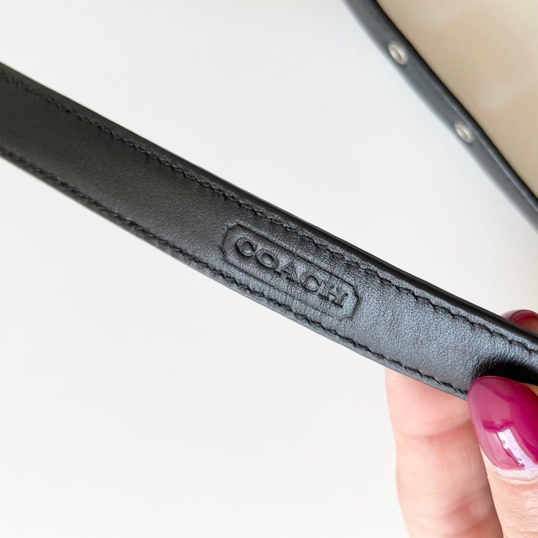 【新品・保管品】COACH ウエストポーチ ショルダーバッグ ベルト