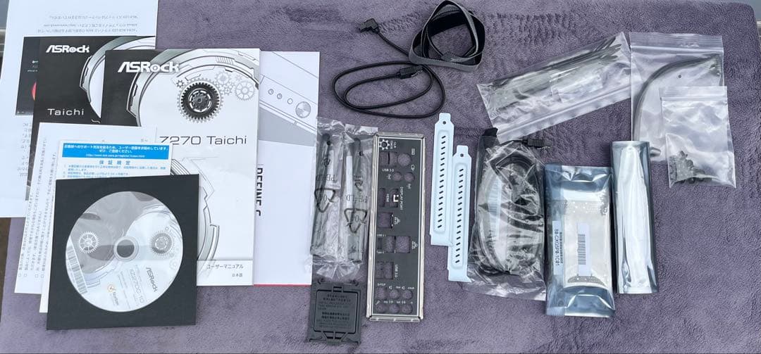 ASRock Z270 Taichi + i7-7700 全セット・ジャンク品