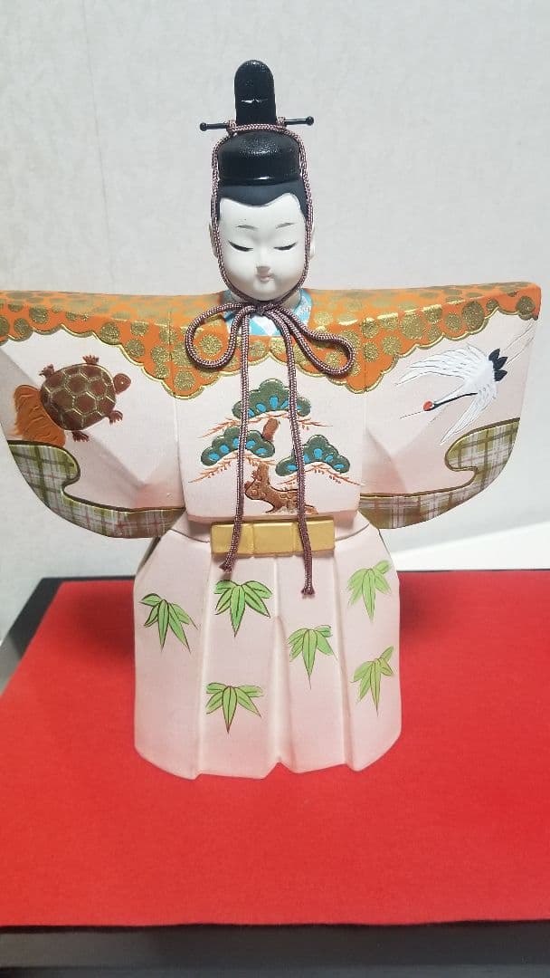 希少 博多人形 立ち雛