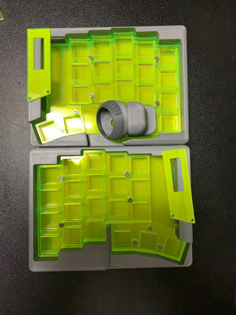 Keyball39用　ガスケットマウントケース