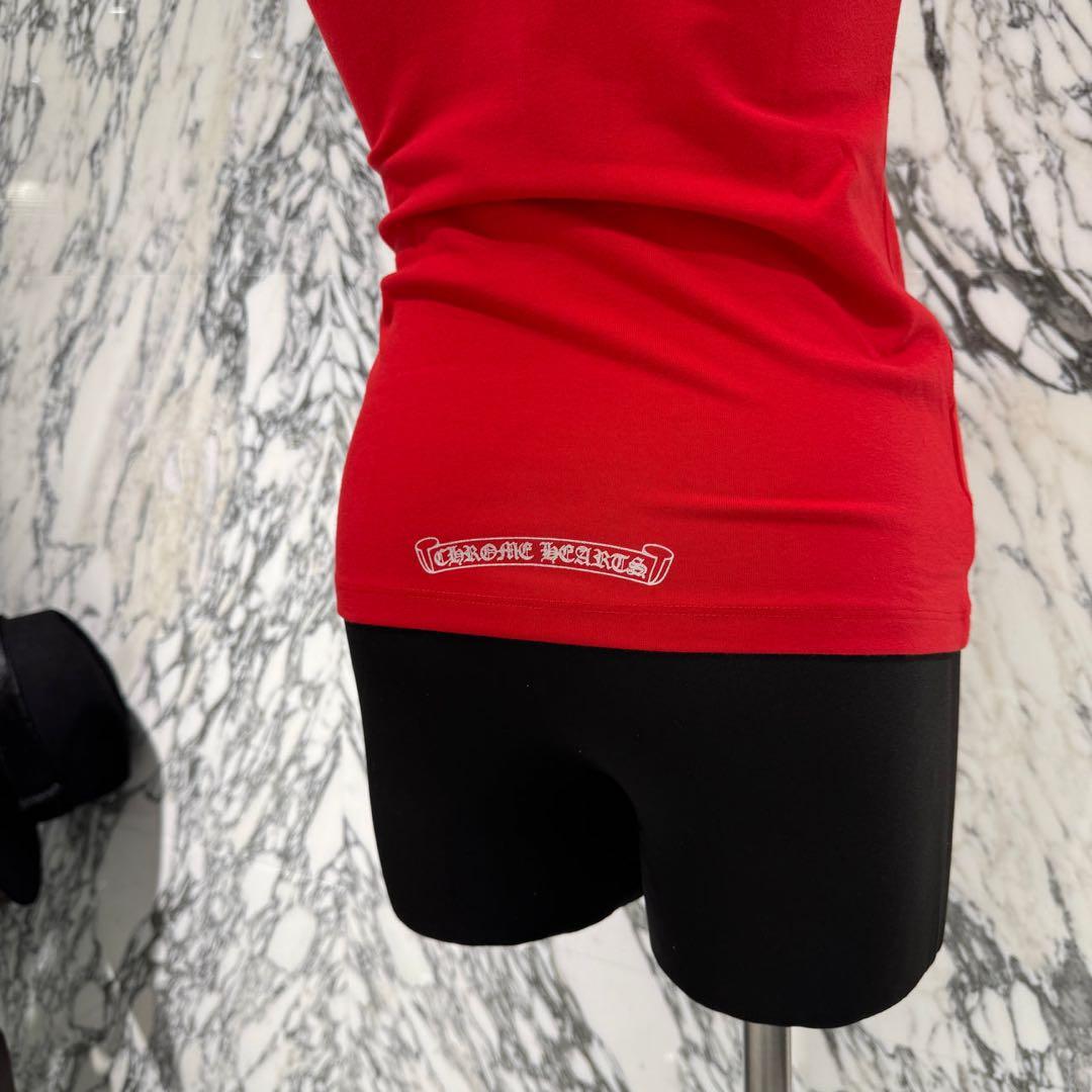 未使用 クロムハーツROLLER SKATES ローラースケートキャミソール