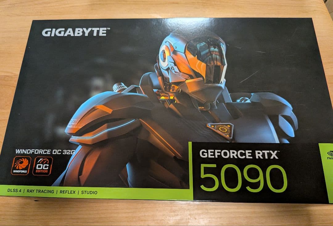 グラフィックボード・グラボ・ビデオカード GEFORCE RTX5090 GIGABYTE WINDFORCE OC32G