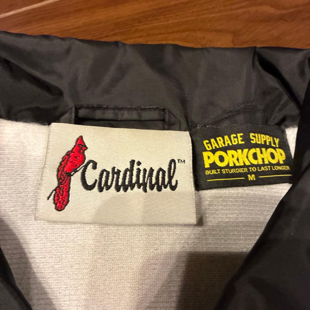 [きーた]PORK CHOPポークチョップコーチジャケット　ブラック