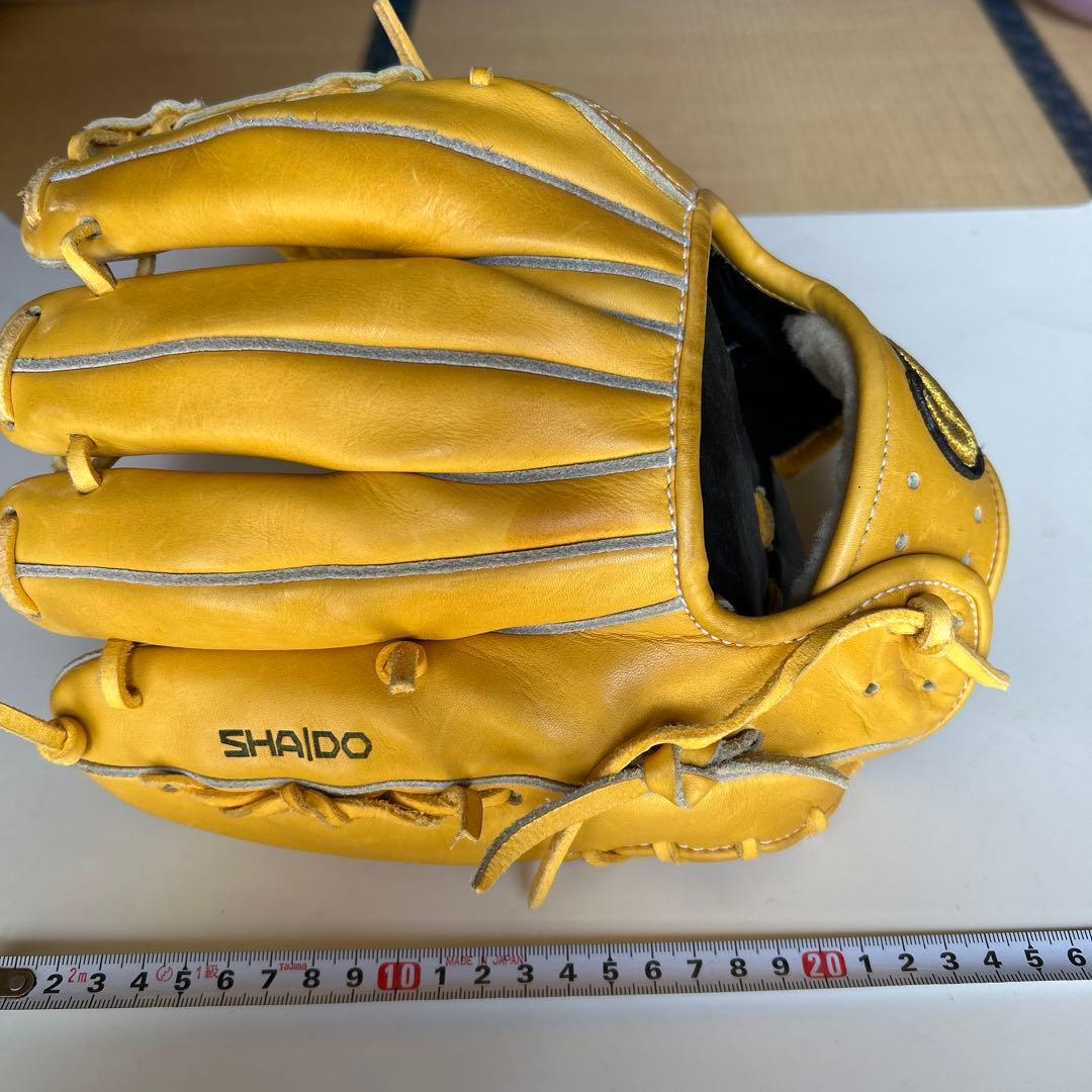 ナイキ SHAIDO EDGE 硬式野球グローブ イエロー