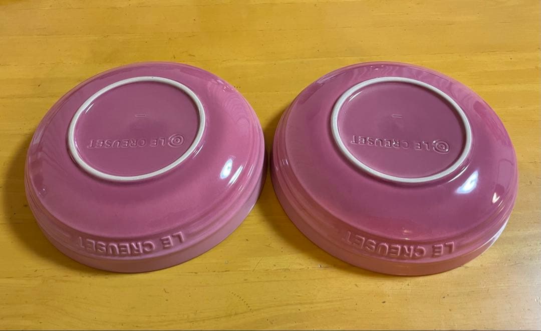 ル・クルーゼ✨ （ラウンドディッシュ20cm・プレート19cm） ※4枚セット