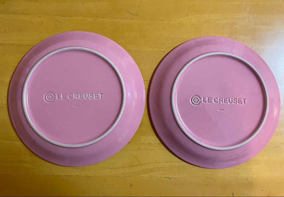 ル・クルーゼ✨ （ラウンドディッシュ20cm・プレート19cm） ※4枚セット