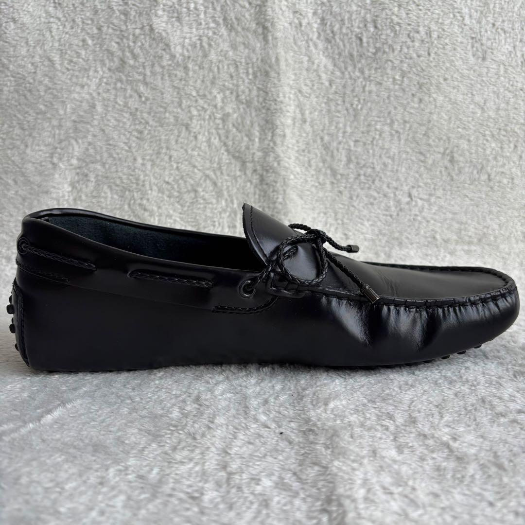 ✨️未使用級 TOD'S トッズ ドライビングシューズ 26.5㎝ レザー 黒