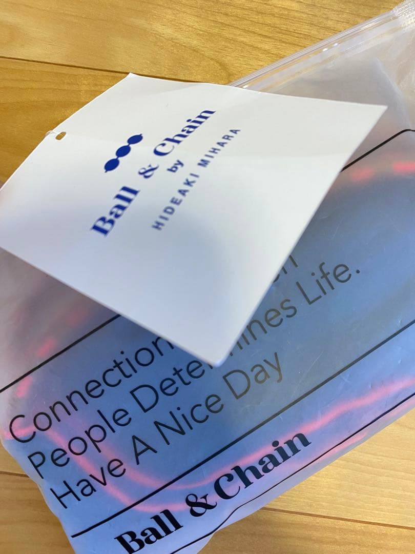 フェイラーボールアンドチェーン　黒　コラボバッグ　Lサイズ