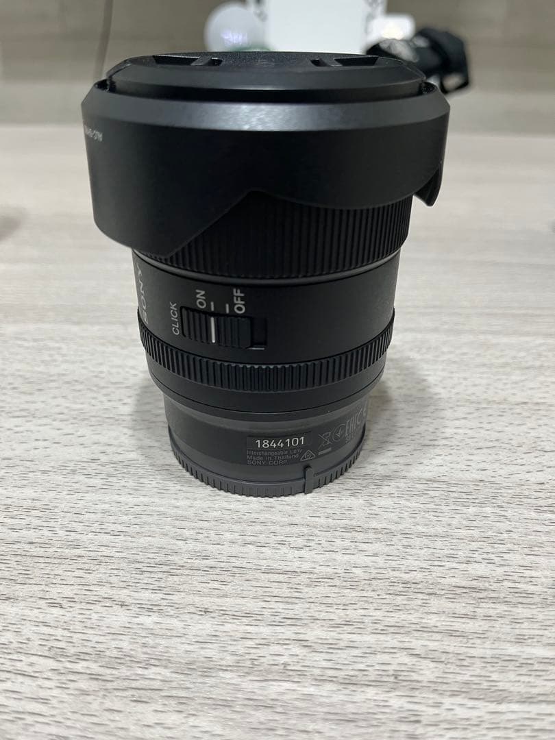 [未使用] SONY FE 20mm F1.8 G E-mount 保護レンズ付