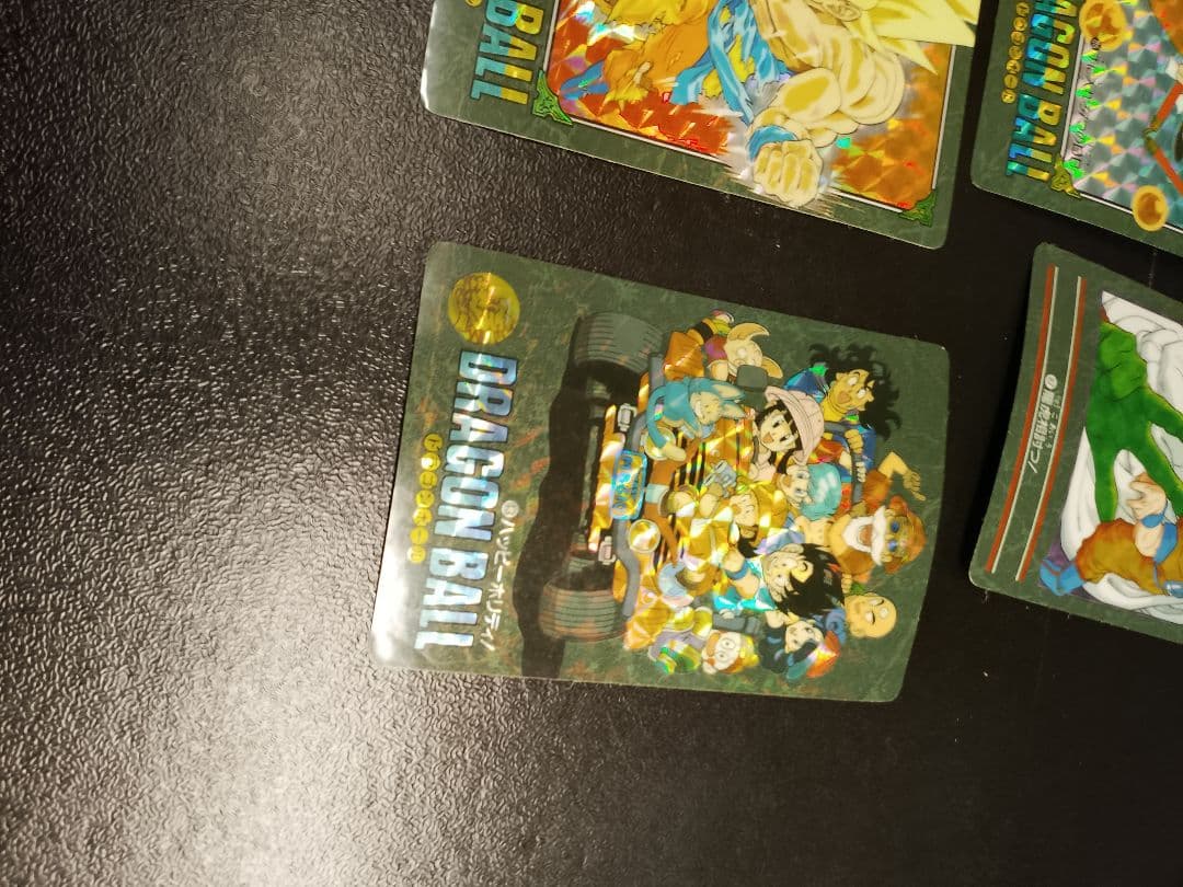 ドラゴンボール　レア ビジュアルアドベンチャーキラ　カードダス　まとめ4枚セット