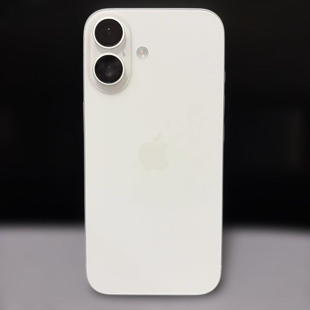 SIMフリー美品iPhone 16本体128GB 白