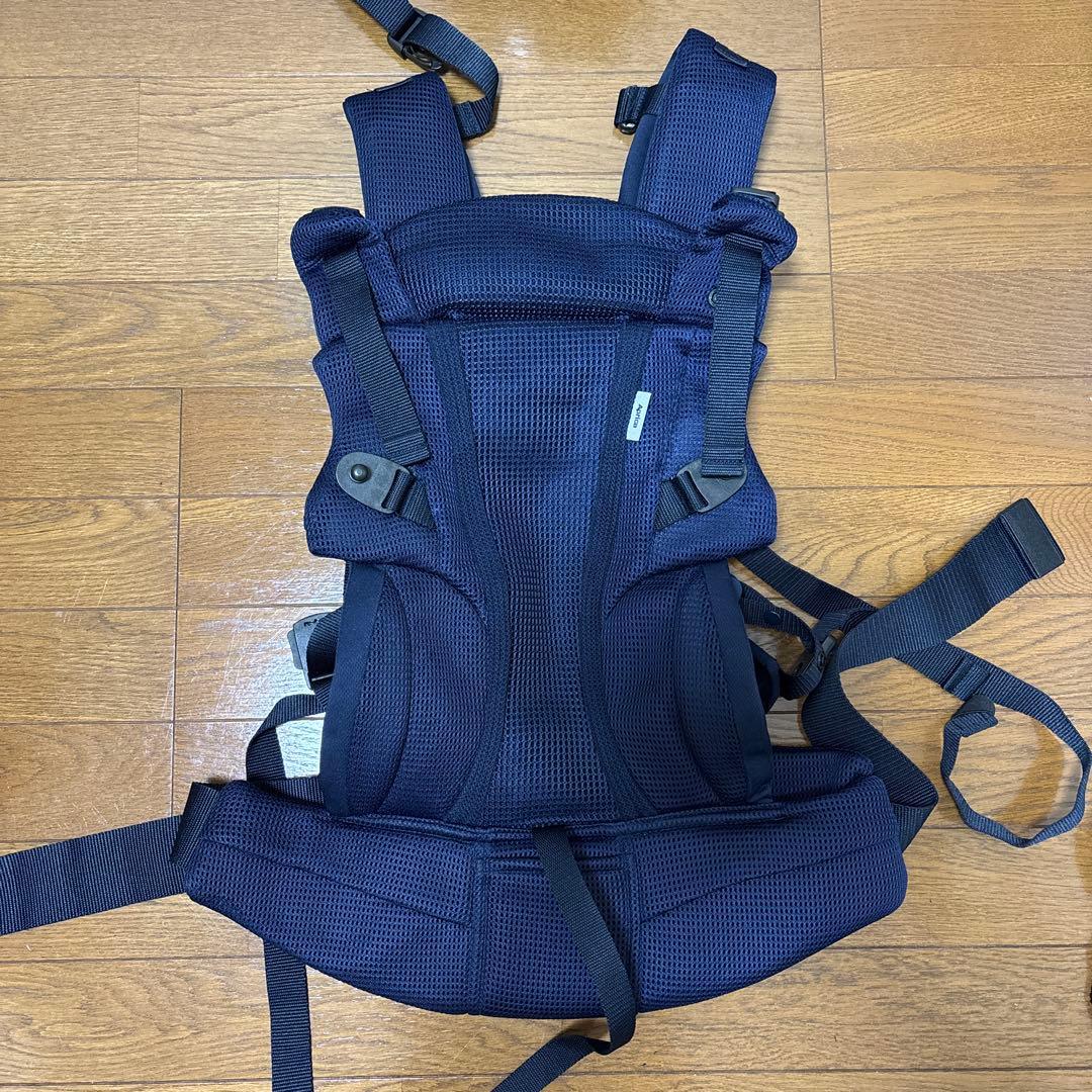 【にゃんこ⭐︎】Aprica ラクリス ネイビー 抱っこ紐 アップリカ