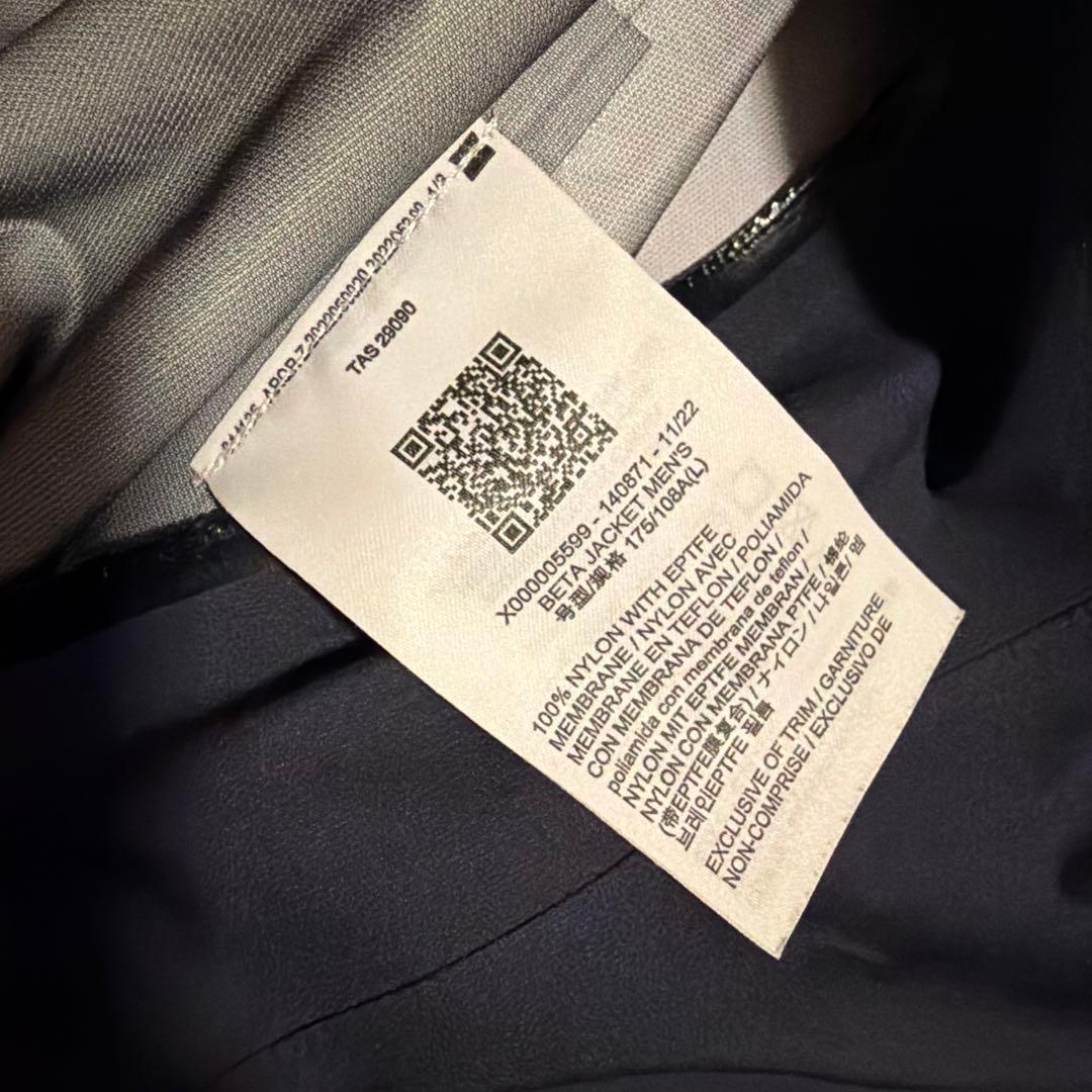 arc'teryx Beta jacket アークテリクス　ベータジャケット