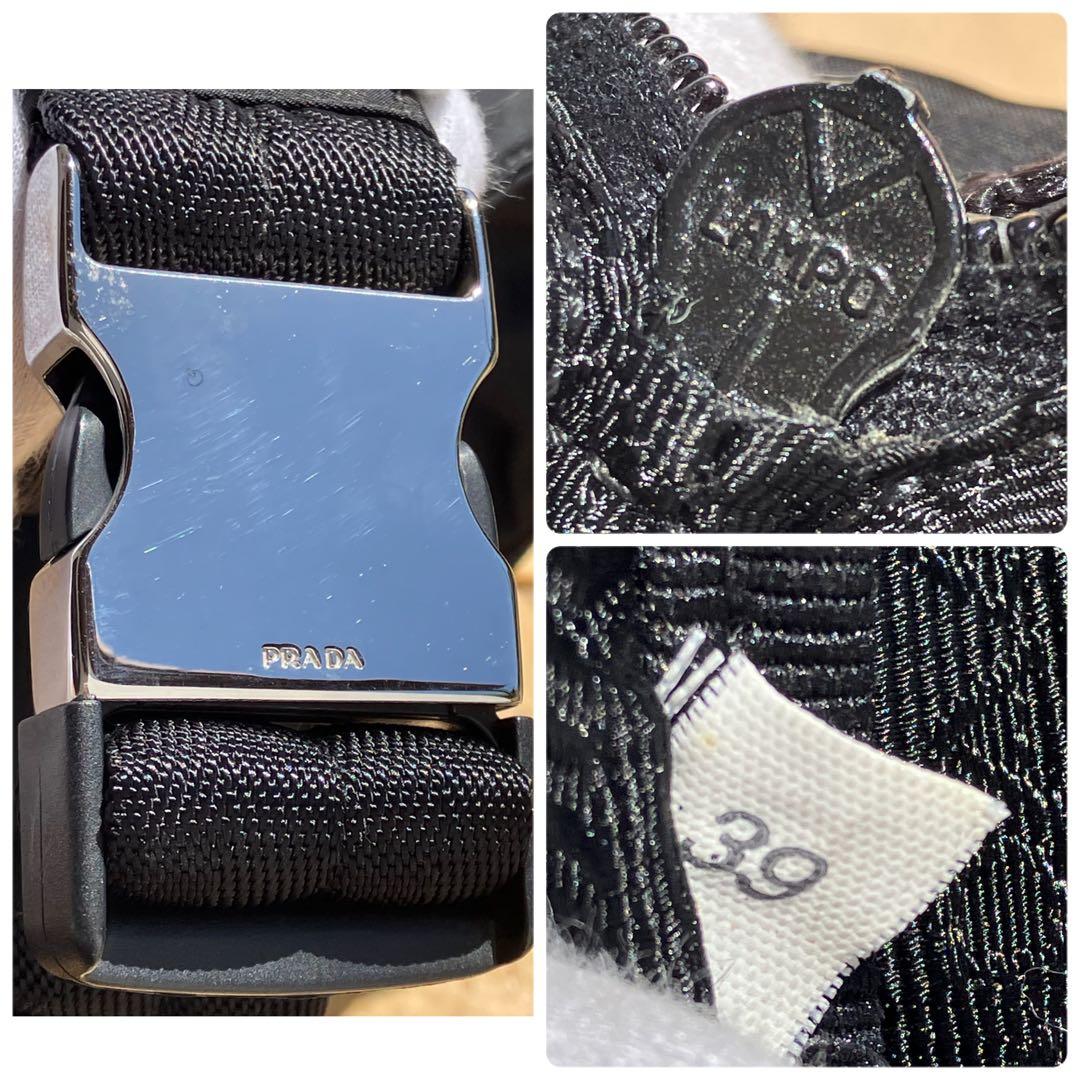 ✨極美品✨プラダ PRADA ボディバッグ ブラック ナイロン