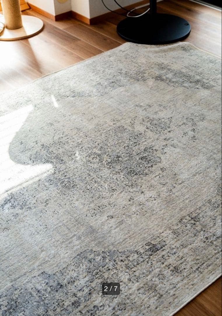 zara  ヴィンテージスタイルラグ　sss