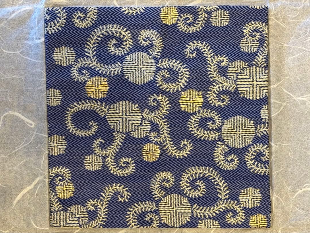 茶道具 土田友湖 坐忘斎家元御好 松蔓紹巴古帛紗 古帛紗 桐箱