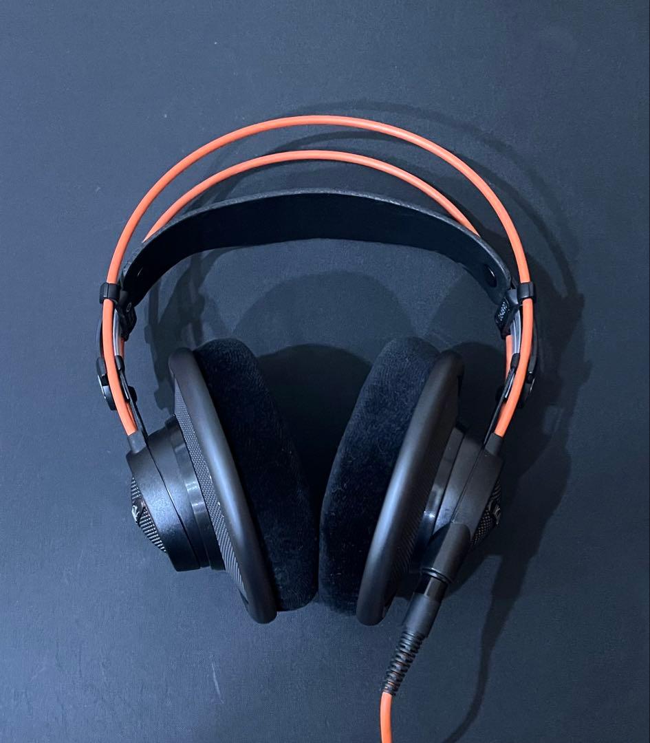 K712 PRO ブラック・オレンジ 有線ヘッドホン