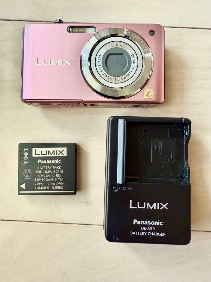 【とっく】LUMIX DMC-FS6 810万画素 超薄型21.2mm