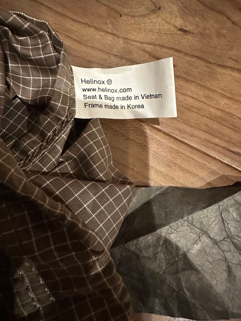 ネイバーフッド ヘリノックス チェアゼロ 1