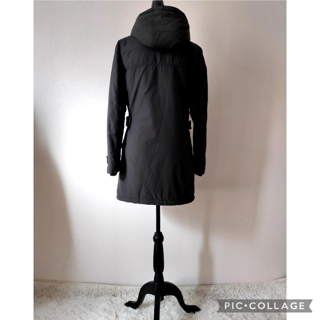 【美品・希少】Carhartt 裏ボア モッズコート 黒 M レディース