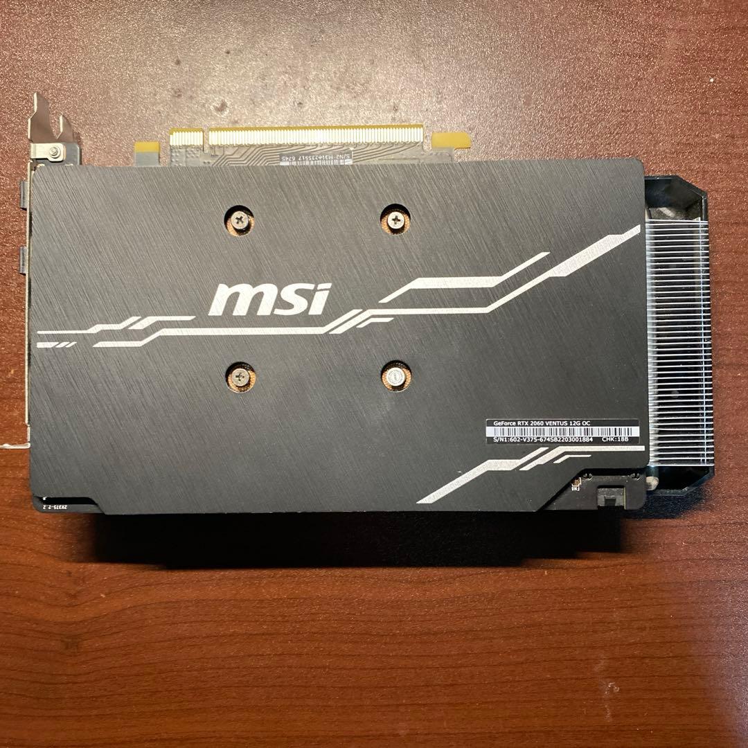 グラフィックボード・グラボ・ビデオカード MSI GeForce RTX 2060 VENTUS 12G OC