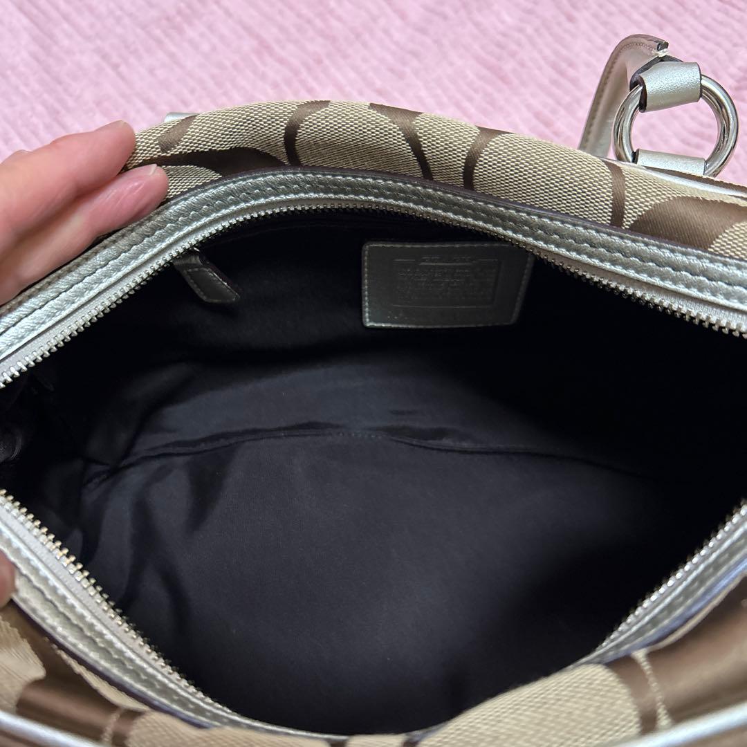 COACH バッグ F19861 キャンパス　本日メルカリ祭セール致しました