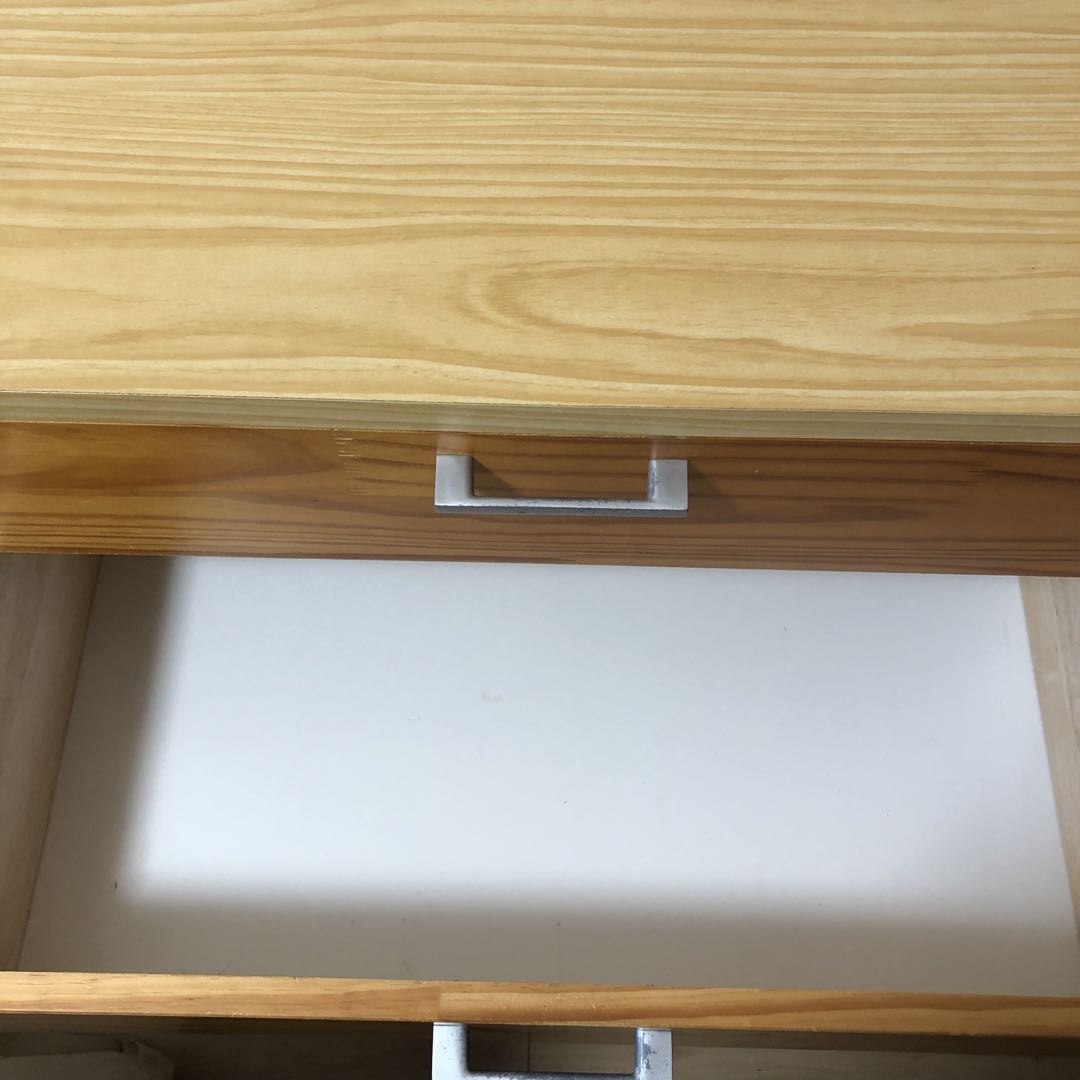 4段チェスト　天然木　バイカラー タンス 箪笥