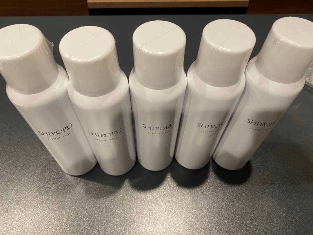 【新品】SHIRORU クリスタルホイップ5本セット