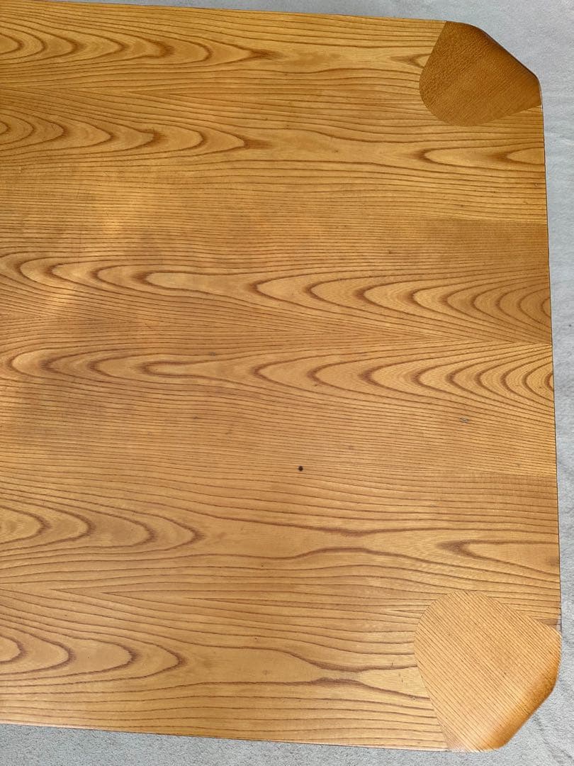 天童木工　座卓　テーブル　曲木