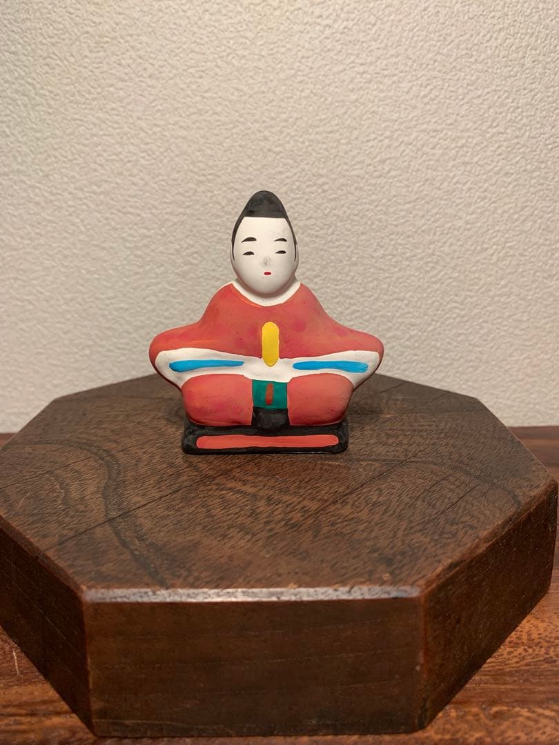 未使用 豆天神 田中達之助作 柳屋 鳥取民藝 土人形 郷土玩具