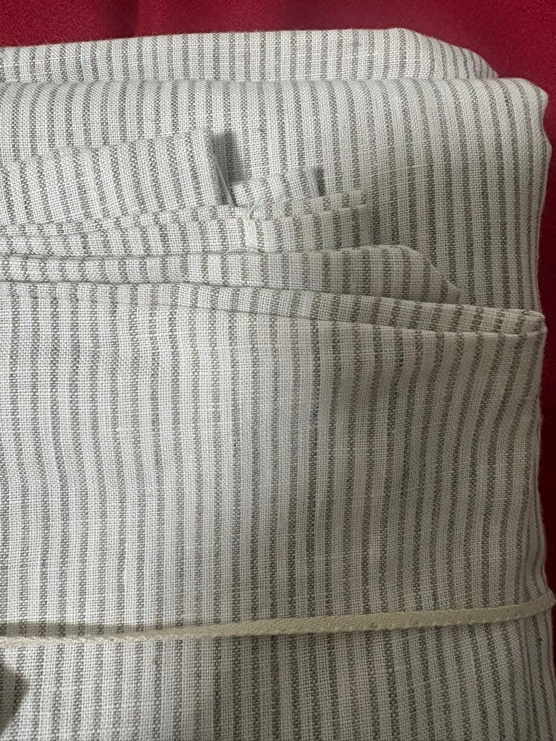 無印良品　麻平織カバー3点セット シングルサイズ S