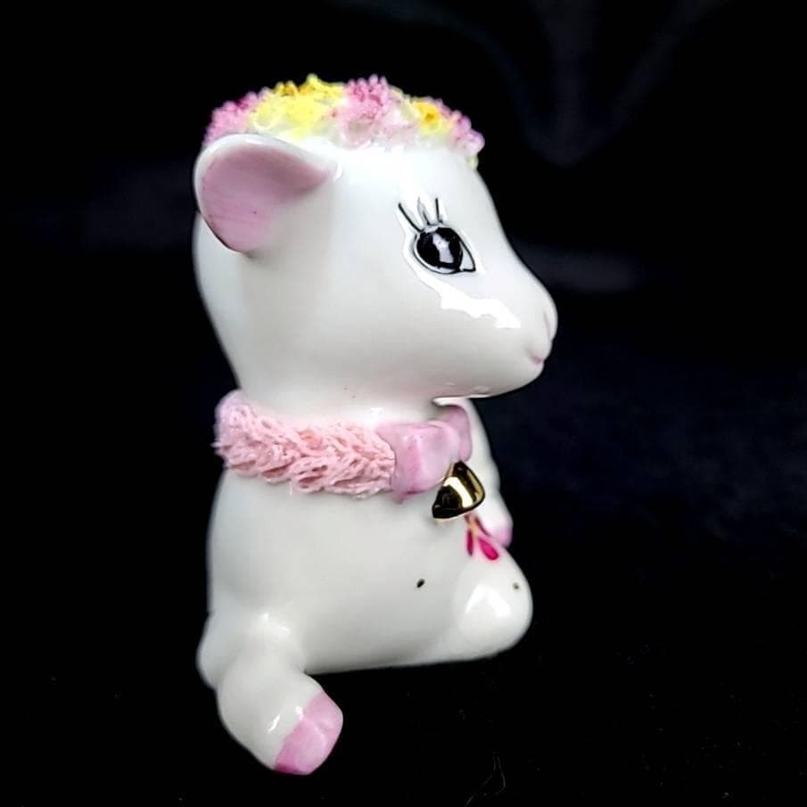 ●美品◇アイリッシュドレスデン　羊　ひつじ　未年　2015　箱つき　干支 1