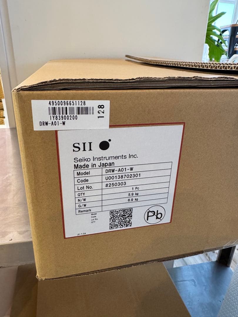 SII RP-F10 サーマルプリンター＋DRW-A01-W 新品