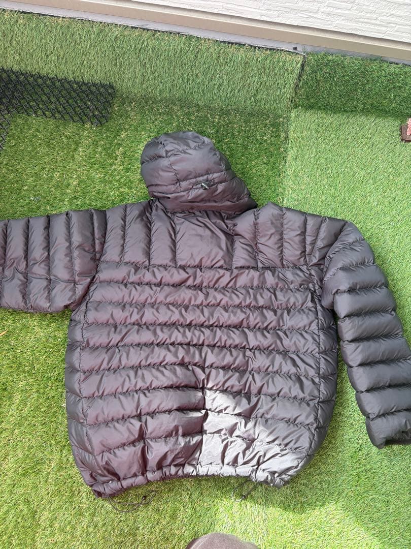 Supreme Micro Down Half Zip Hooded ブラック