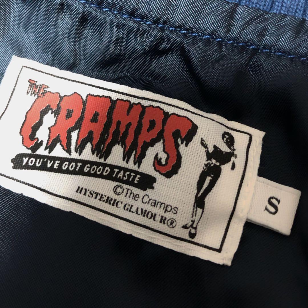 良品　HYSTERIC GLAMOUR×THE Cramps サテン　スカジャン