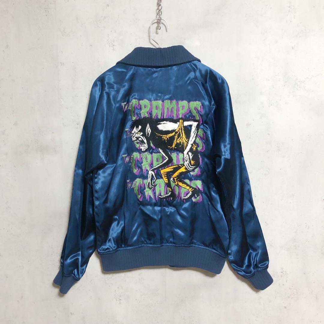 良品　HYSTERIC GLAMOUR×THE Cramps サテン　スカジャン