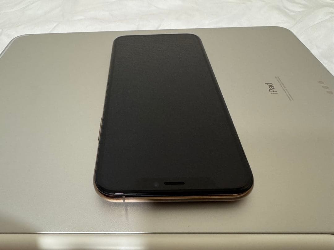 猫*様 iPhone xs gold 64gb