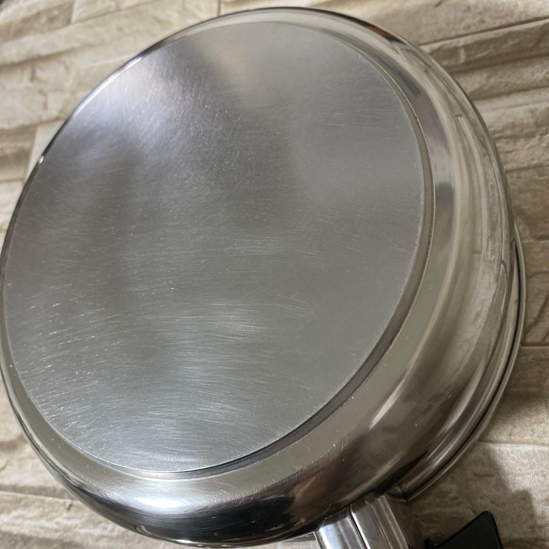 ロイヤルクイーン　【IH対応品】　２コート蓋付き　中古美品