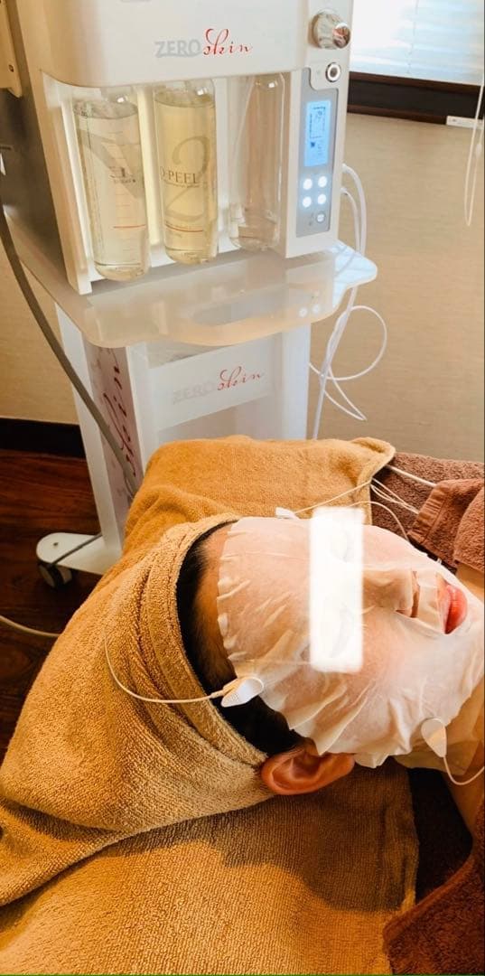 フェイシャル業務用　毛穴洗浄ハイドロマシン　専用美容マスク20枚入りプレゼント！