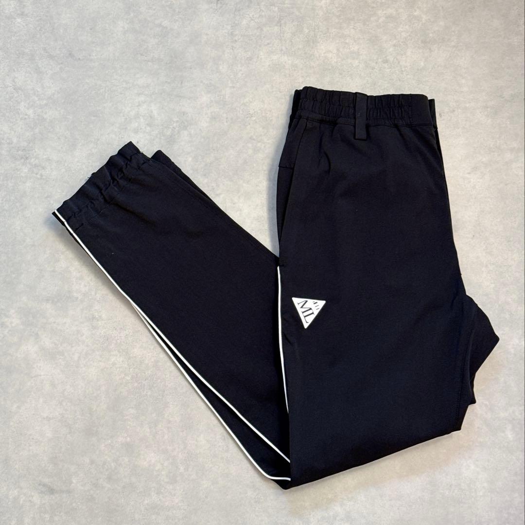 美品 ★ MARK&LONA ジャージ ジョガーパンツ マーク&ロナ 正規品 黒