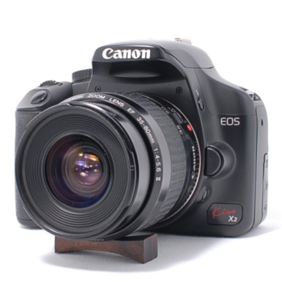 ✨届いてすぐ使える♪ Canon Kiss X2 SDカード&カードリーダー付き
