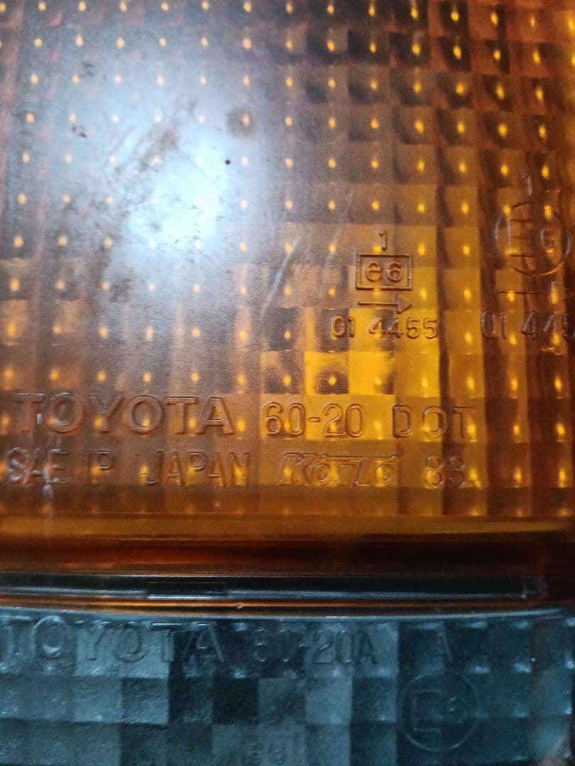 ランクル70 純正コーナーレンズ　ランドクルーザー70