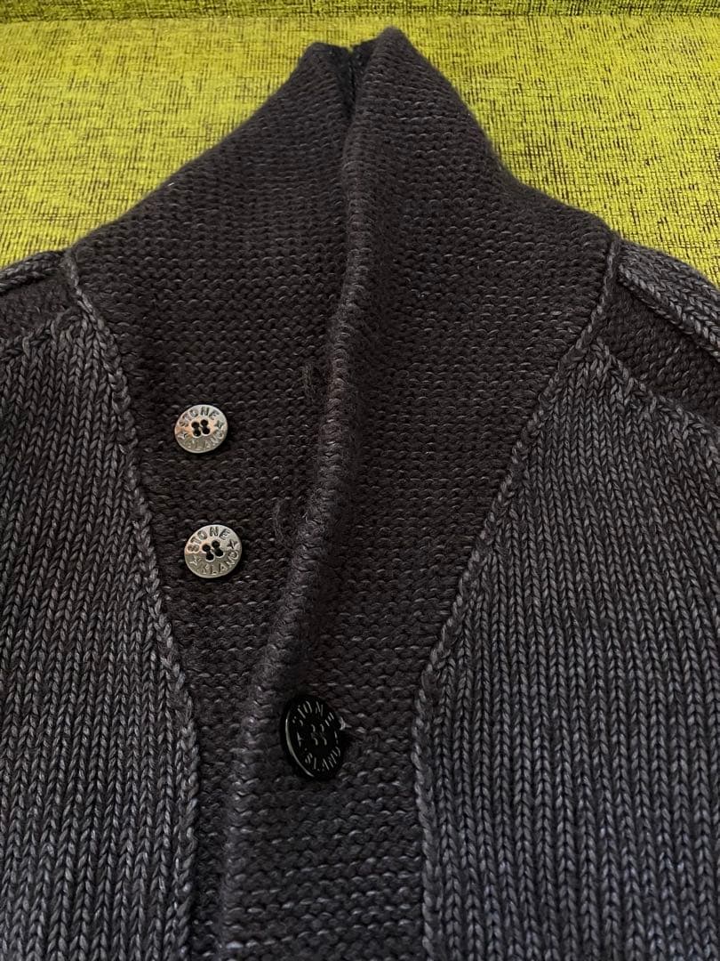 STONE  Sサイズ ネイビー ニット イタリア製