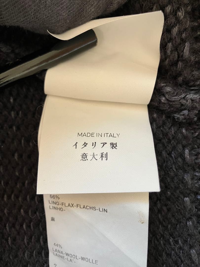 STONE  Sサイズ ネイビー ニット イタリア製