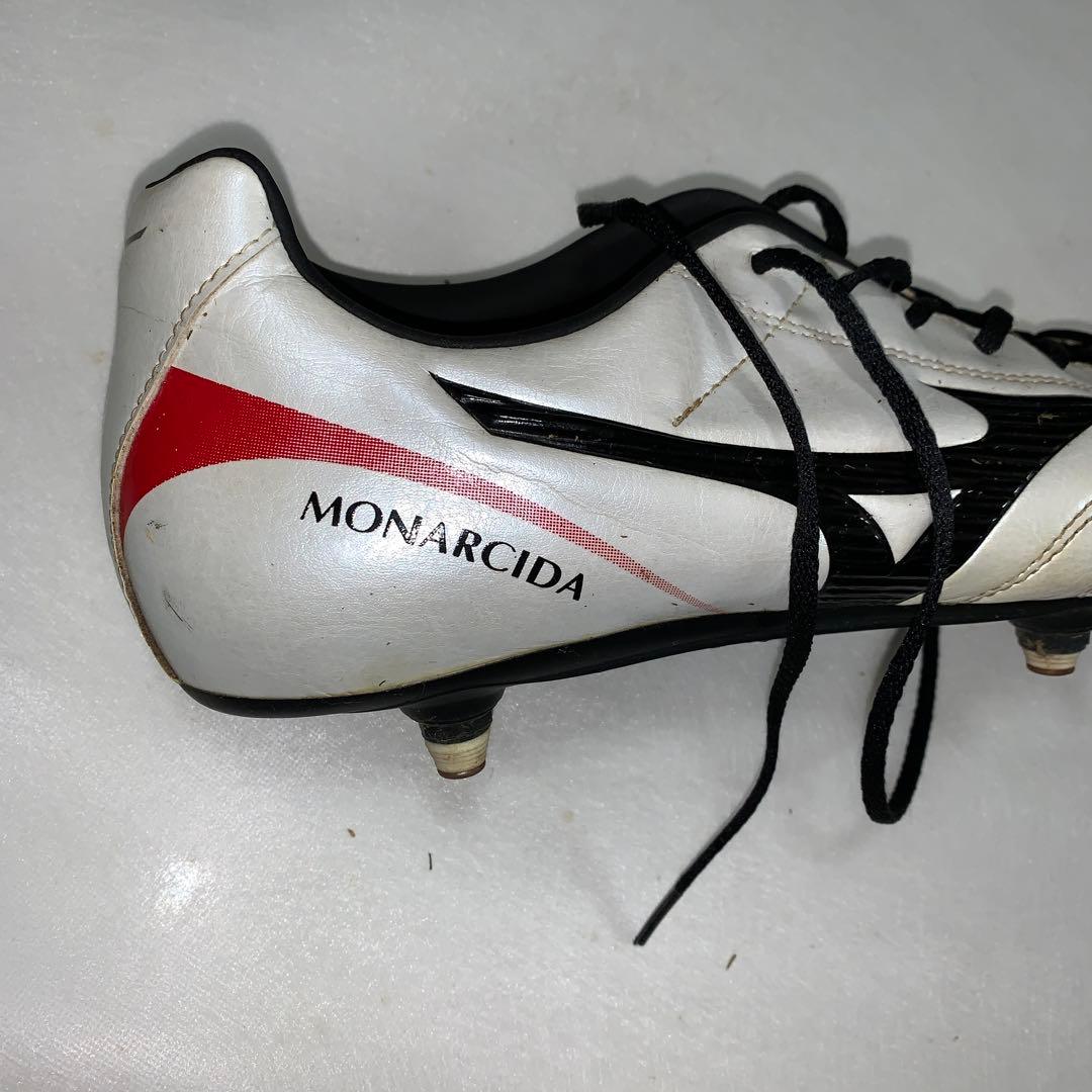 Mizuno スパイクシューズ ホワイト/レッド