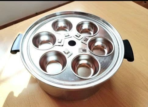 Amway6ℓシチュー鍋18の8ステンレス製両手鍋、仕切板カップ6個、内鍋セット